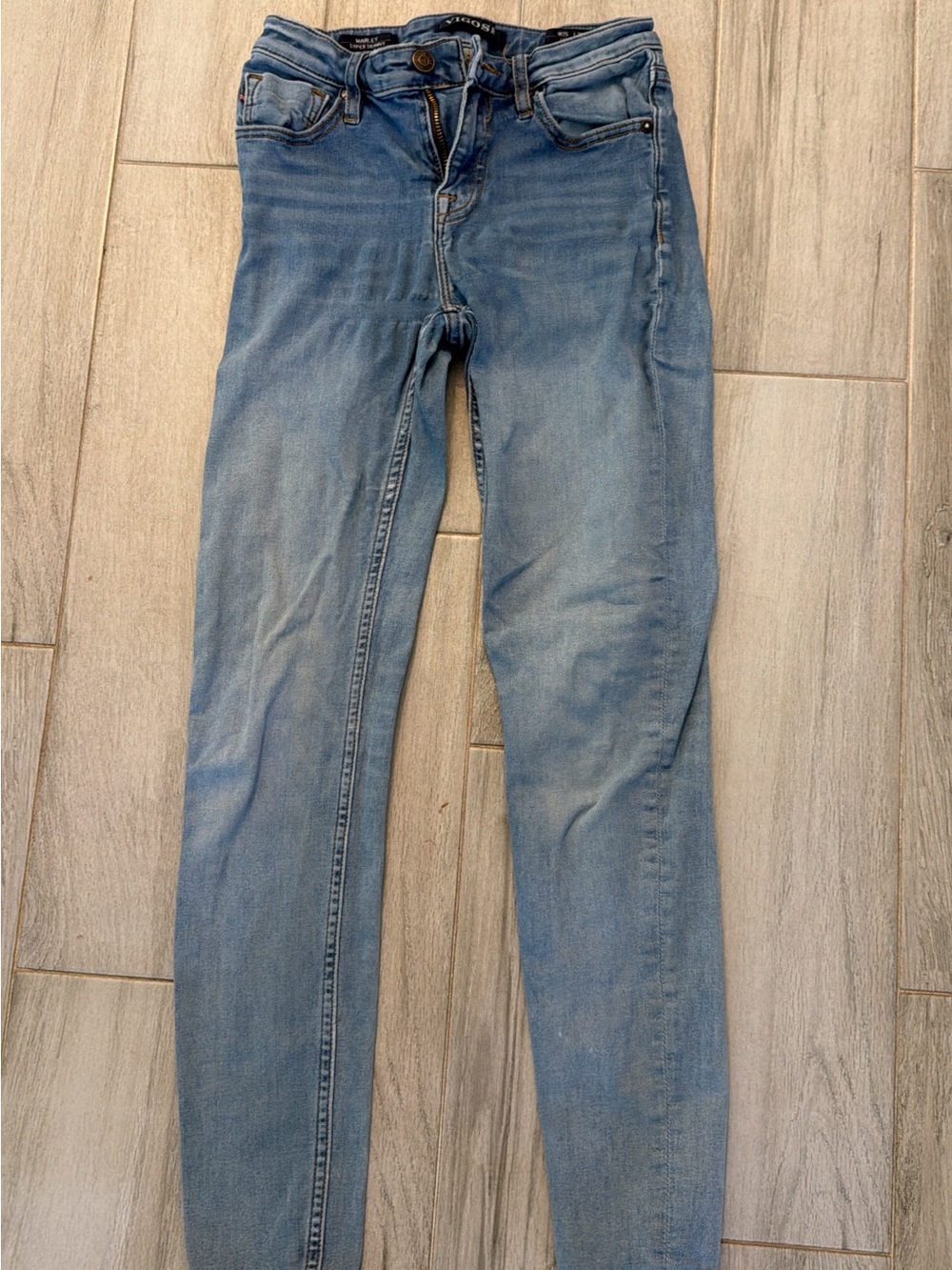 Vigoss Light Blue Skinny Jeans for Women